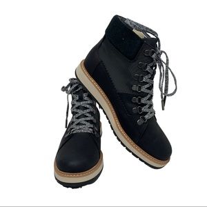 TOMS Stylish Mesa Leather Waterproof Boot